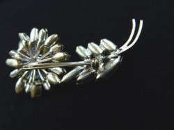 unmarked aurora flower pin back